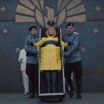 מתוך הקדימון לסרט הבא בסדרת משחקי הרעב, "זריחה על האסיף" | מתוך הטריילר מתוך הקדימון לסרט הבא בסדרת משחקי הרעב, "זריחה על האסיף" | מתוך הטריילר