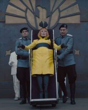 מתוך הקדימון לסרט הבא בסדרת משחקי הרעב, "זריחה על האסיף" | מתוך הטריילר