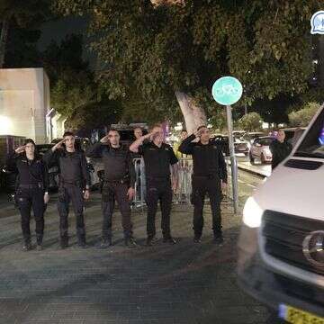 ארונו של החטוף החלל מגיע למכון הלאומי לרפואה משפטית באבו כביר | דוברות משטרת ישראל