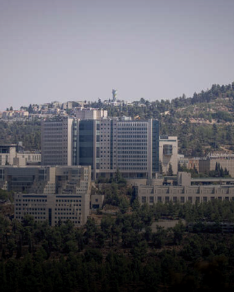 המרכז הרפואי הדסה עין כרם. | יונתן זינדל, פלאש 90