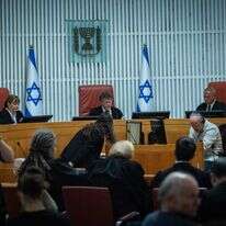 דיון בג"ץ בעתירות נגד מינוי בן חמו | יונתן זינדל / פלאש 90