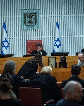 דיון בג"ץ בעתירות נגד מינוי בן חמו | יונתן זינדל / פלאש 90