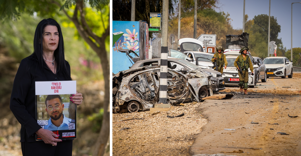 מימין- יוסי זמיר, משמאל- לירון מולדובן