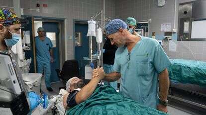 דניאל חיים ביטון בסוף השתלת המעי | דוברות בית החולים בילינסון