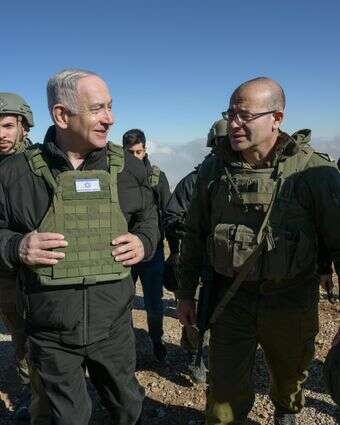 נתניהו וגופמן | מעיין טואף/ לע"מ נתניהו וגופמן | מעיין טואף/ לע"מ