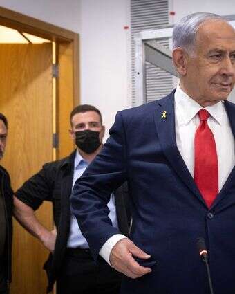 ראש הממשלה בנימין נתניהו בבית המשפט | מרים אלסטר, פלאש 90