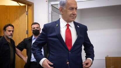 ראש הממשלה בנימין נתניהו בבית המשפט | מרים אלסטר - פלאש 90