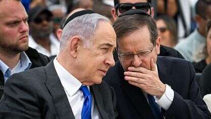 הרצוג ונתניהו | אריה לייב אברמס, פלאש 90 הרצוג ונתניהו | אריה לייב אברמס, פלאש 90