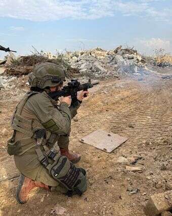 קצינה לוחמת בעזה | דובר צה"ל קצינה לוחמת בעזה | דובר צה"ל