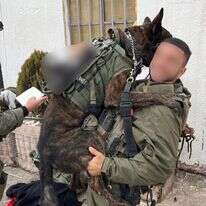 ל' וכלבו, לפני הפציעה | דובר צה״ל ל' וכלבו, לפני הפציעה | דובר צה״ל