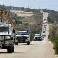 משלחת מועצת הביטחון של האו"ם, בשבת בלבנון | Mahmoud ZAYYAT / AFP משלחת מועצת הביטחון של האו"ם, בשבת בלבנון | Mahmoud ZAYYAT / AFP