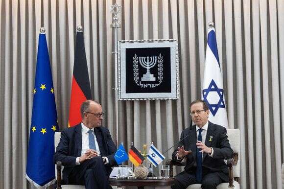 הרצוג ומרץ, אמש | Yonatan Sindel/Flash90 הרצוג ומרץ, אמש | Yonatan Sindel/Flash90