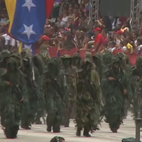 חיילים בוונצואלה | צילום מסך מיוטיוב, אל-ג'אזירה חיילים בוונצואלה | צילום מסך מיוטיוב, אל-ג'אזירה