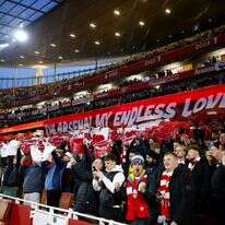 אוהדי ארסנל באיצטדיון האמירויות בלונדון | EPA