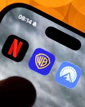 סמלילי האפליקציות של וורנר ברדרס, נטפליקס ופרמאונט | EPA