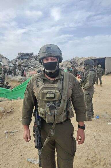 סא"ל ר', קצין ההנדסה של אוגדת עזה | דובר צה"ל סא"ל ר', קצין ההנדסה של אוגדת עזה | דובר צה"ל