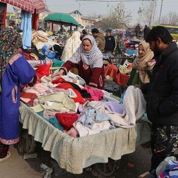 שוק בקשמיר, הודו | EPA