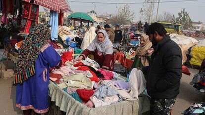 שוק בקשמיר, הודו | EPA