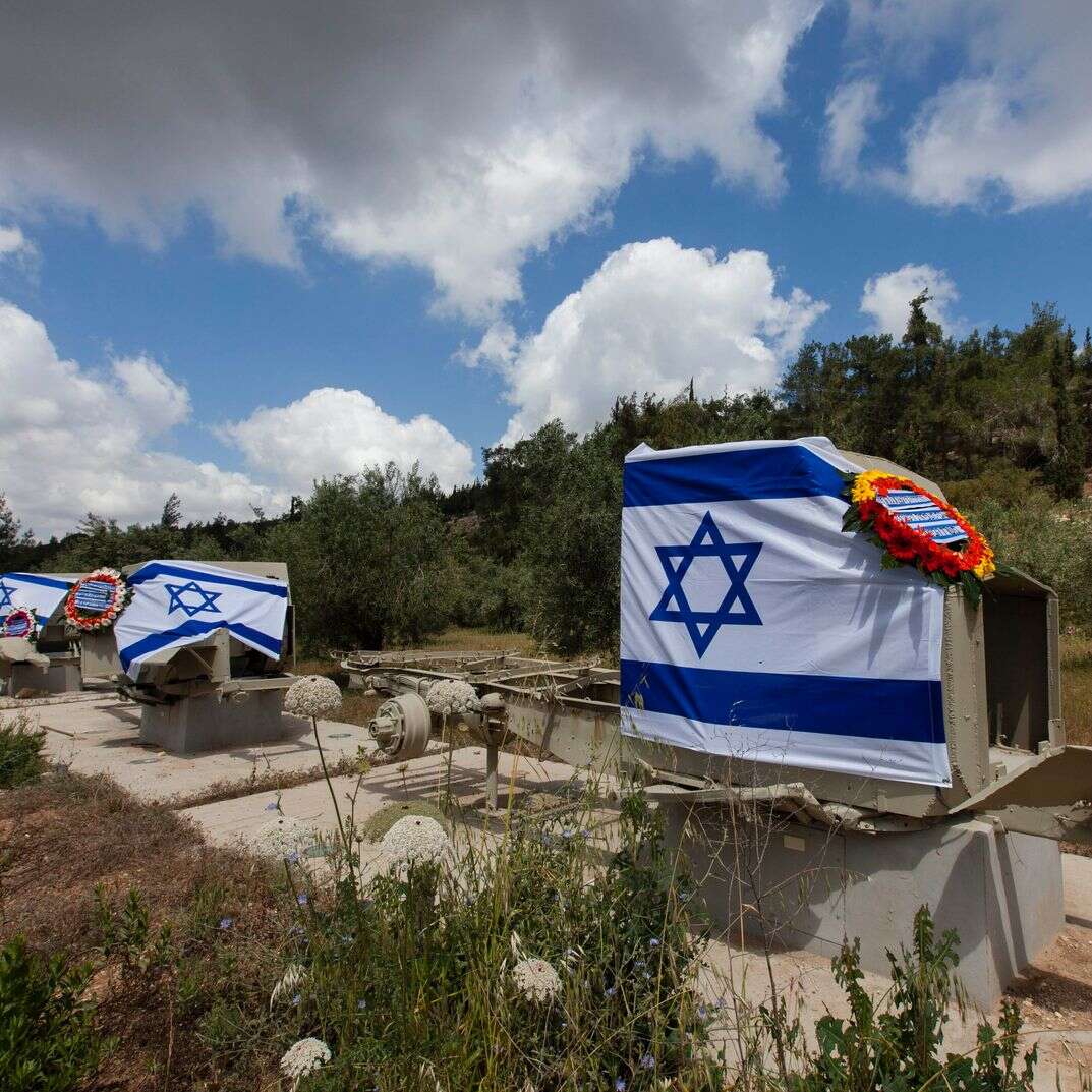 משוריינים ממלחמת העצמאות בשער הגיא | פלאש 90 משוריינים ממלחמת העצמאות בשער הגיא | פלאש 90