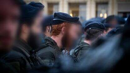 חיילי חטיבת החשמונאים בטקס | דובר צה"ל חיילי חטיבת החשמונאים בטקס | דובר צה"ל