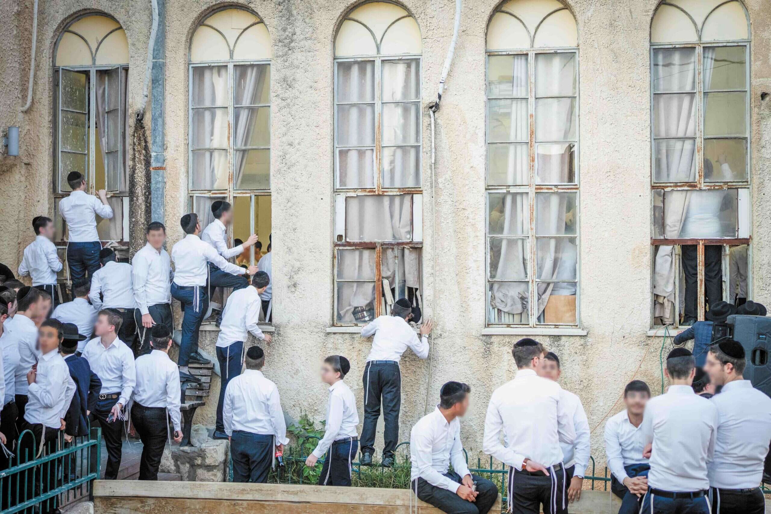 תלמידים בישיבת פוניבז' | אריאל מרמור, פלאש 90 תלמידים בישיבת פוניבז' | אריאל מרמור, פלאש 90