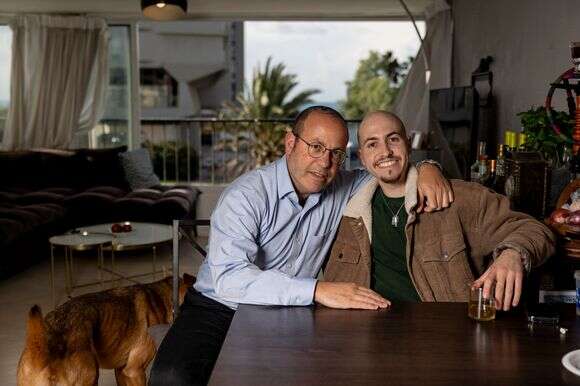 איתן ואביו צביקה, שלשום | נעמה שטרן