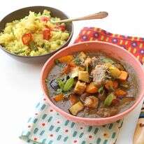 קארי בשר ועדשים בסגנון הודי־פרסי | אפרת ליכטנשטט קארי בשר ועדשים בסגנון הודי־פרסי | אפרת ליכטנשטט