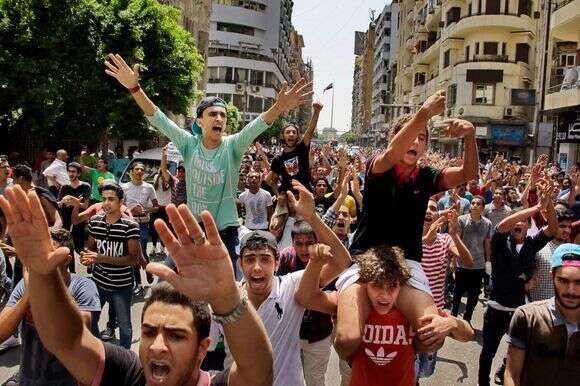 הפגנות בכיכר תחריר במצרים, 2011 | AP הפגנות בכיכר תחריר במצרים, 2011 | AP