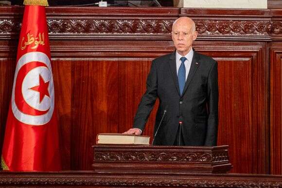 קייס סעיד, נשיא תוניסיה | AP קייס סעיד, נשיא תוניסיה | AP