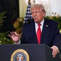 נאום טראמפ, 17 בדצמבר 2025 | EPA/Doug Mills נאום טראמפ, 17 בדצמבר 2025 | EPA/Doug Mills