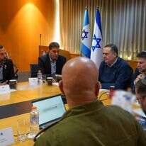 כ"ץ סמוטריץ' וראשי הרשויות, היום | אריאל חרמוני, משרד הביטחון