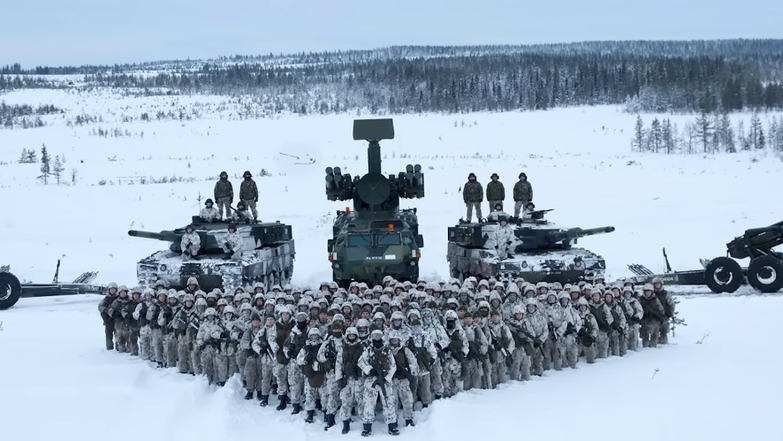 צבא פינלנד | צילום מסך מיוטיוב