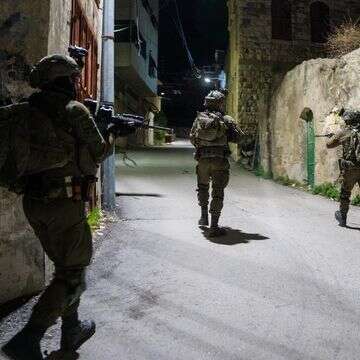 כוחות צה"ל בסילת א-דאהר שבשומרון | דובר צה"ל כוחות צה"ל בסילת א-דאהר שבשומרון | דובר צה"ל