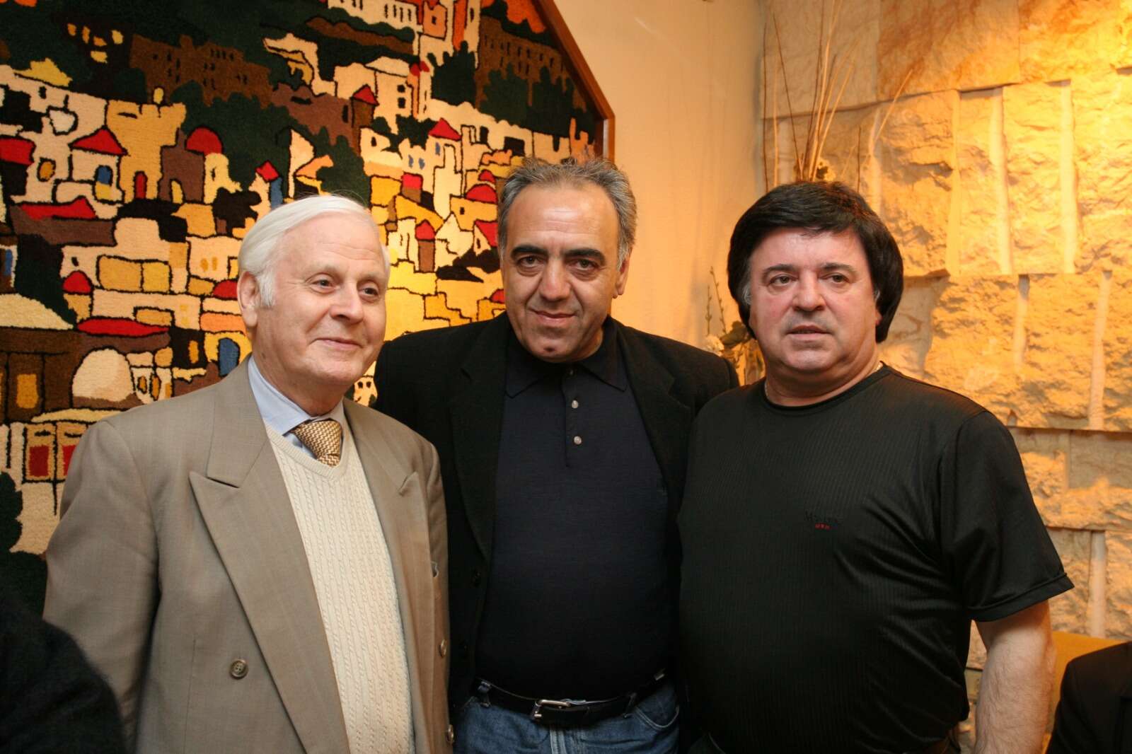 מלכא עם הזמר סמי אלמגריבי, 2005 | ארכיון מטרוז