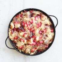 פודינג לחם עם תותים | אפרת ליכטנשטט