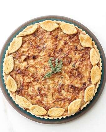 קיש בצל וערמונים | אפרת ליכטנשטט