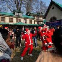 חגיגות חג המלד דצמבר 2025 | AP