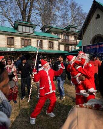 חגיגות חג המלד דצמבר 2025 | AP