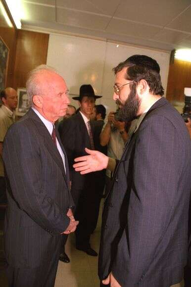 .דרעי ורבין ב־1992 | לע"מ .דרעי ורבין ב־1992 | לע"מ