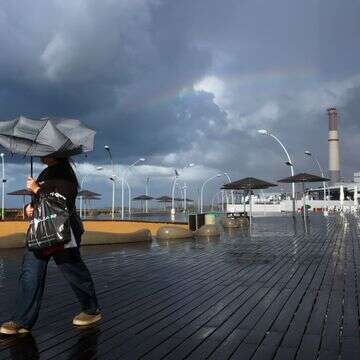 חורף בתל אביב | EPA