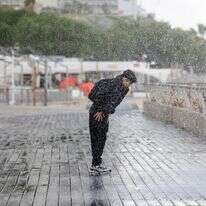 חורף בתל אביב | EPA