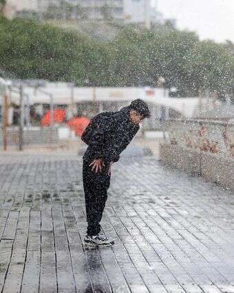 חורף בתל אביב | EPA