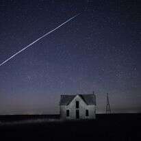 לוויין של חברת סטארלינק עובר מעל טקסס, 2021 | איי.פי