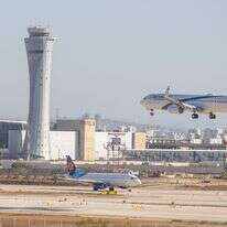 מטוס אל על נוחת בנתב"ג | צילום: יוסי אלוני, פלאש 90