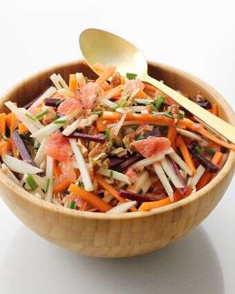סלט השורשים האסיאתי שלא יורד מהשולחן | אפרת ליכטנשטט