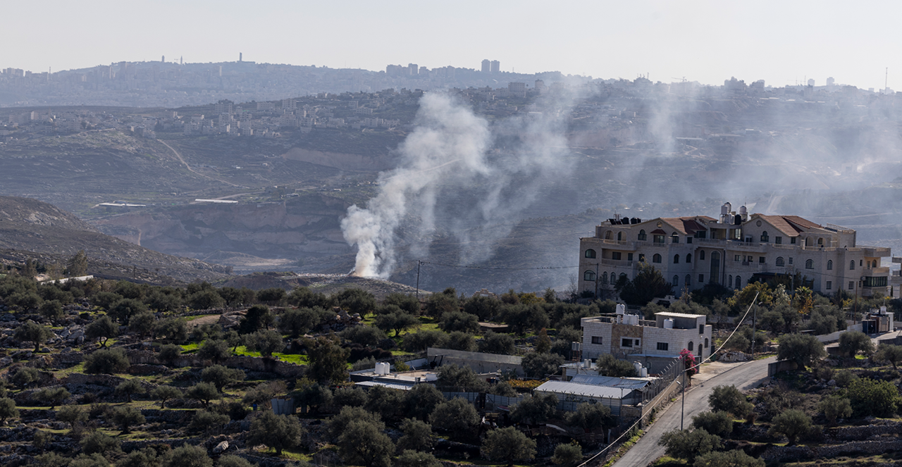 מוקד שריפת פסולת ביהודה ושומרון | נעמה שטרן