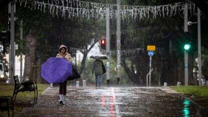 גשם בתל אביב, היום | מרים אלסטר, פלאש 90