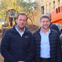 השר בצלאל סמוטריץ' וראש מועצת שומרון יוסי דגן במקום היישוב שא נור | רועי חדי