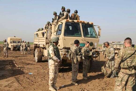 כוחות אמריקניים בבגדד | AP