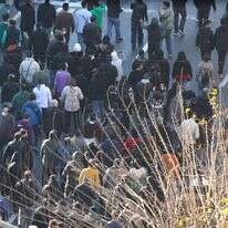 המחאות בטהרן, איראן - אתמול | Fars News Agency via AP המחאות בטהרן, איראן - אתמול | Fars News Agency via AP